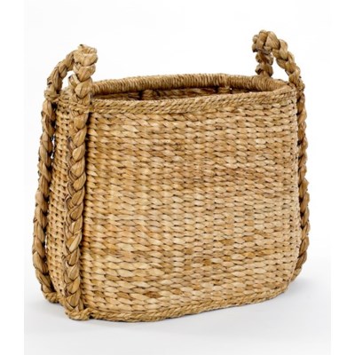 Oval Fireside Rush Basket